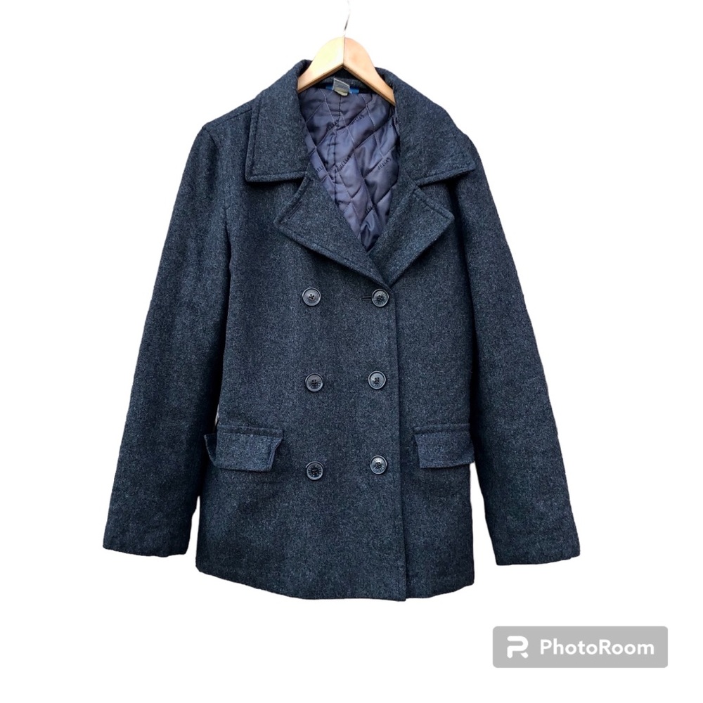 Delia’s Wool Blend Coat Junior’s Peacoat Jacket Vintage sz. Large